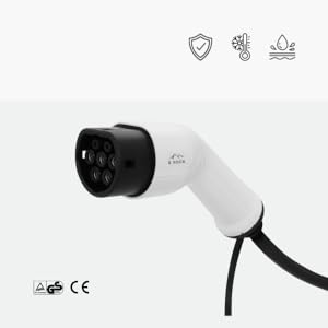 3.5kw كابل شحن للسيارات الكهربائية EV 5m نوع 2 إلى نوع 2 رابط شاحن 7