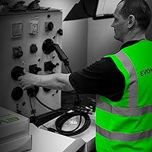 كابل شحن عام من الطراز الثاني للسيارات الكهربائية ذات المرحلة الثالثة 32A 22kW لمحطة شحن السيارات الكهربائية 3