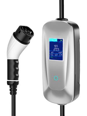 10A UK 3 PIN Plug To Type 1/ Type 2 محطة شحن EV Wallbox المحمولة للسيارات الكهربائية / PHEV 6