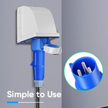 محطة شحن EVS ذات مرحلة واحدة من نوع 16A 32A 11