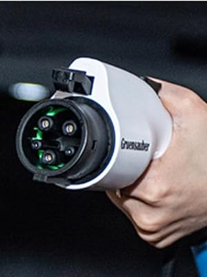 كابل شاحن الكهرباء الذكور إلى الإناث من النوع 2 الملفوف SAE J1772 من النوع 1 1 / 3 مرحلة 3.6KW - 22KW 1