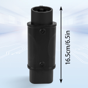 نوع 2 إلى نوع 1 محول EVSE IEC 62196 إلى SAE J1772 محول شاحن السيارة الكهربائية 5