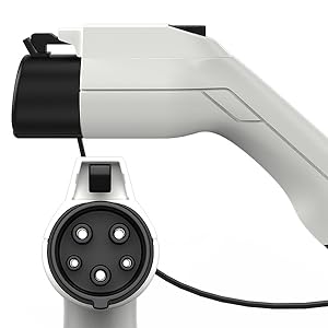 التيار المتناوب نوع 1 SAE J1772 EV قابس شحن نوع 1 رأس بندقية واحدة 16A 3.5KW 32A 7KW لمحطة شحن المركبات الكهربائية 2