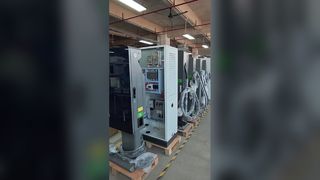 محطة شحن EV سريعة تجارية بقدرة 60‑160 كيلووات