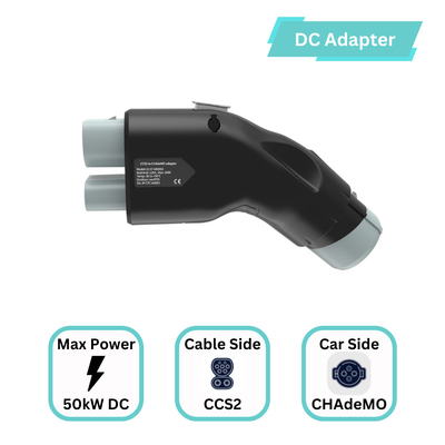 250A CCS2 إلى محول CHAdeMO DC محول شحن سريع EV Combo 2 إلى محول CHAdeMO EVSE لمالك نيسان ليف