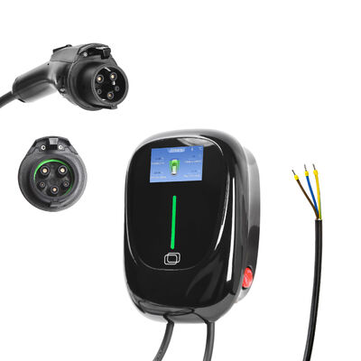 شاحن منزلي من النوع 2 32A 7KW مع APP يدعم الاتصال القياسي بلوتوث واي فاي لمحطة الشحن
