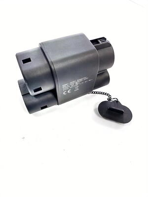 ستة بنسات 250A 1000V CCS1 إلى CCS2 EV Charger Adapter Plug DC الشحن السريع لـ Tesla Model 3 Y